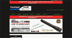 Desktop Screenshot of flashlightsales.com